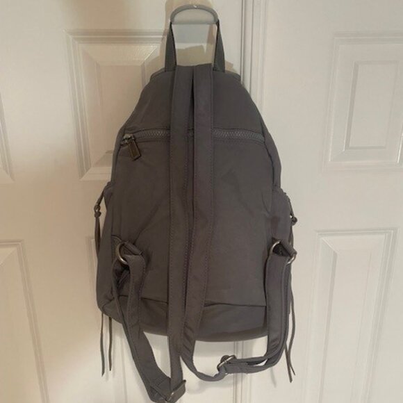 Rebecca Minkoff Nylon Julian Backpack GRAY – JUMBO
